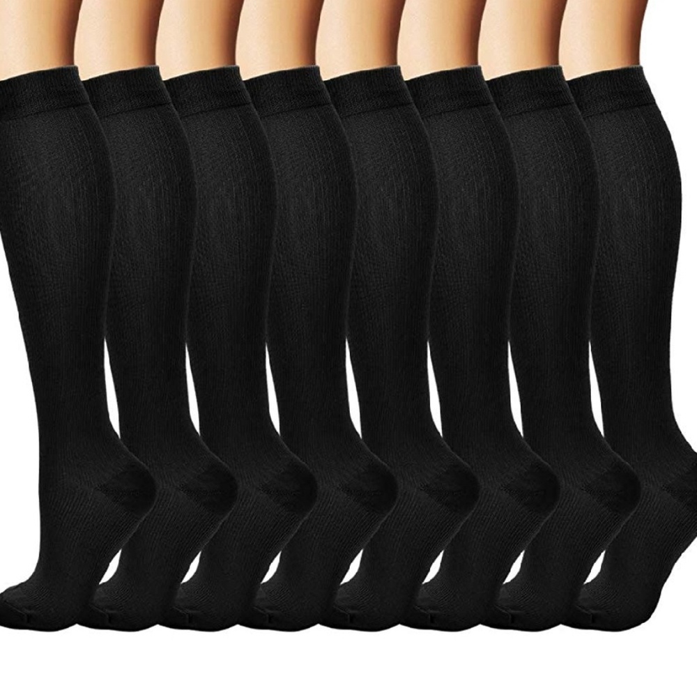 L/XL Women's Compression Socks (7 Pair)